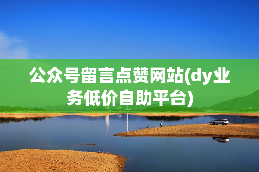 公众号留言点赞网站(dy业务低价自助平台)